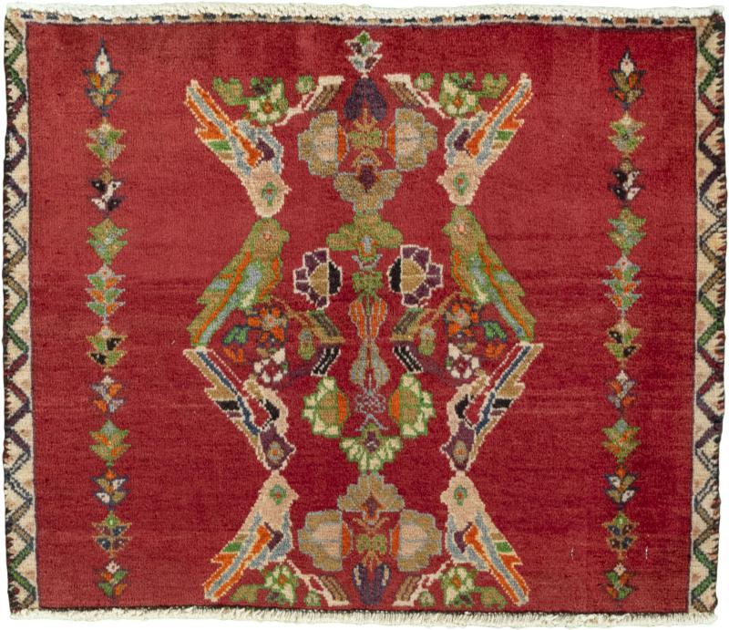 Tappeto persiano Shiraz 52x64 52x64, Tappeto persiano Annodato a mano