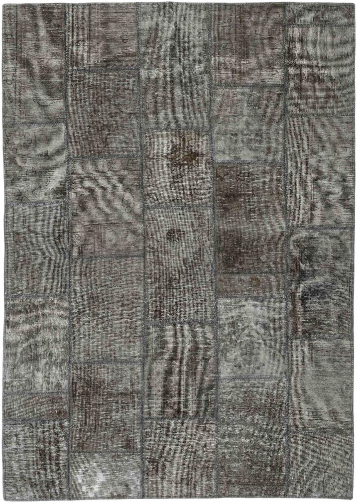 Persian rug Patchwork 205x141 205x141, Persian rug Hand-knotted
