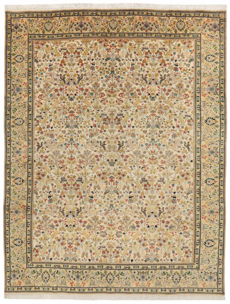 Perzisch tapijt Tabriz 40Raj 342x262 342x262, Perzisch tapijt Handgeknoopte