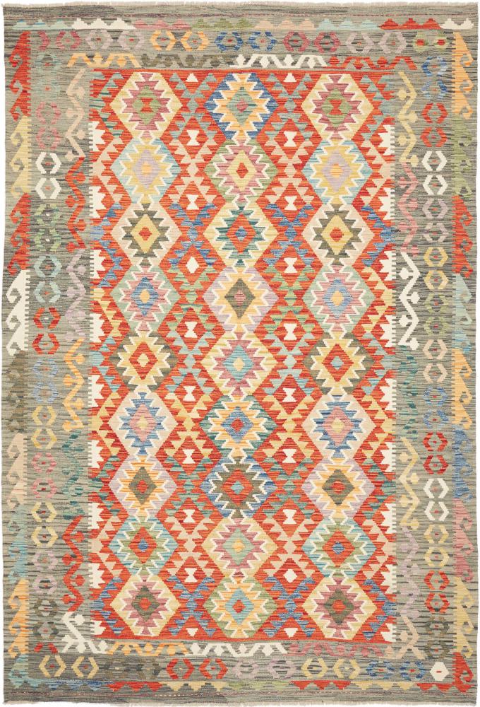 Tapis afghan Kelim Afghan 298x203 298x203, Tapis persan Tissé à la main
