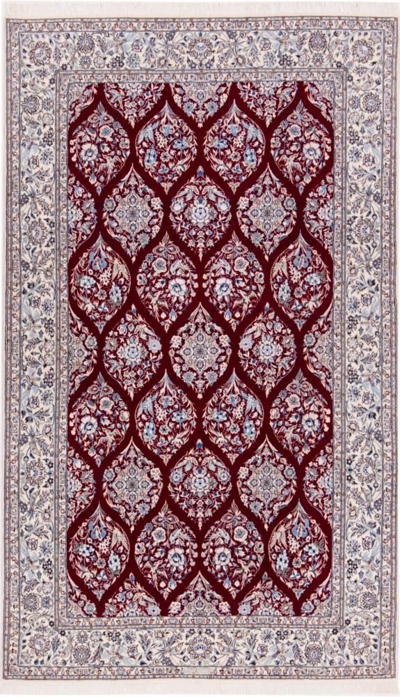 Persisk tæppe Nain 6La 226x133 226x133, Persisk tæppe Knyttet i hånden