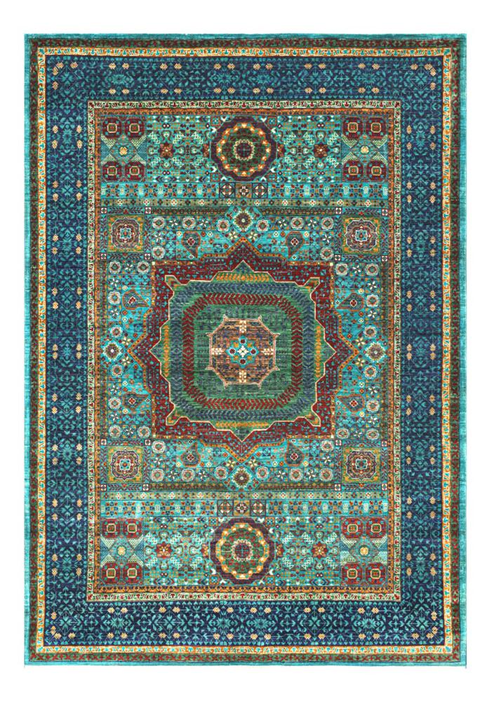 Afghan rug Mamluk 246x180 246x180, Persian Rug Knotted by hand