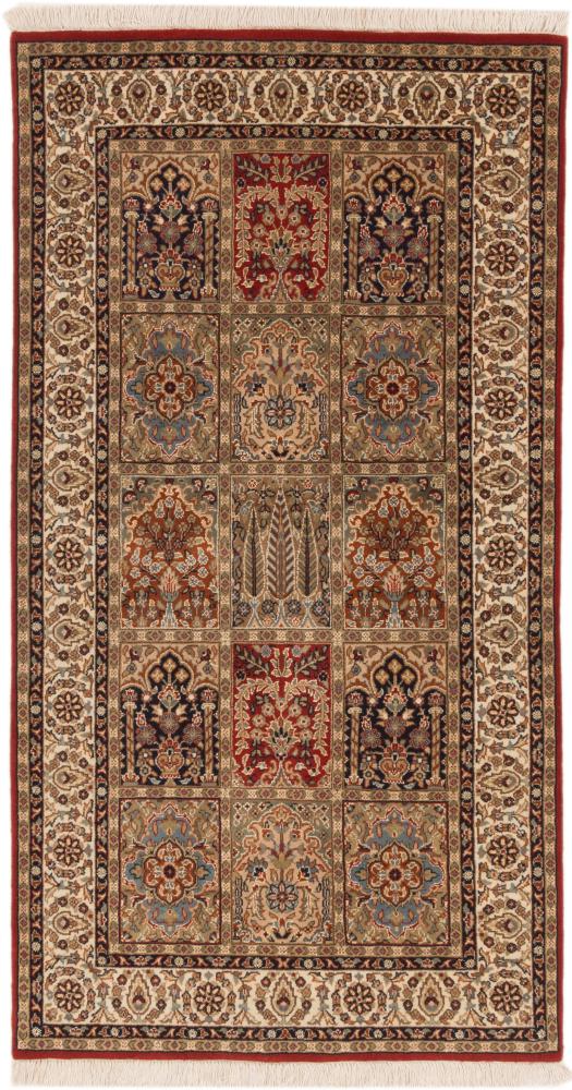 Indo rug Indo Tabriz 5'4"x2'11" 5'4"x2'11", Persian Rug Knotted by hand