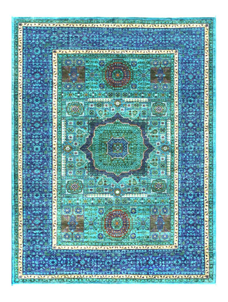 Afghan rug Mamluk 173x137 173x137, Persian Rug Knotted by hand