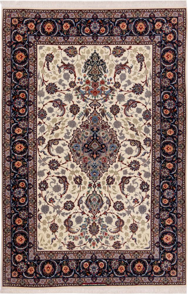 Persian Rug Isfahan Silk Warp 237x158 237x158, Persian Rug Knotted by hand