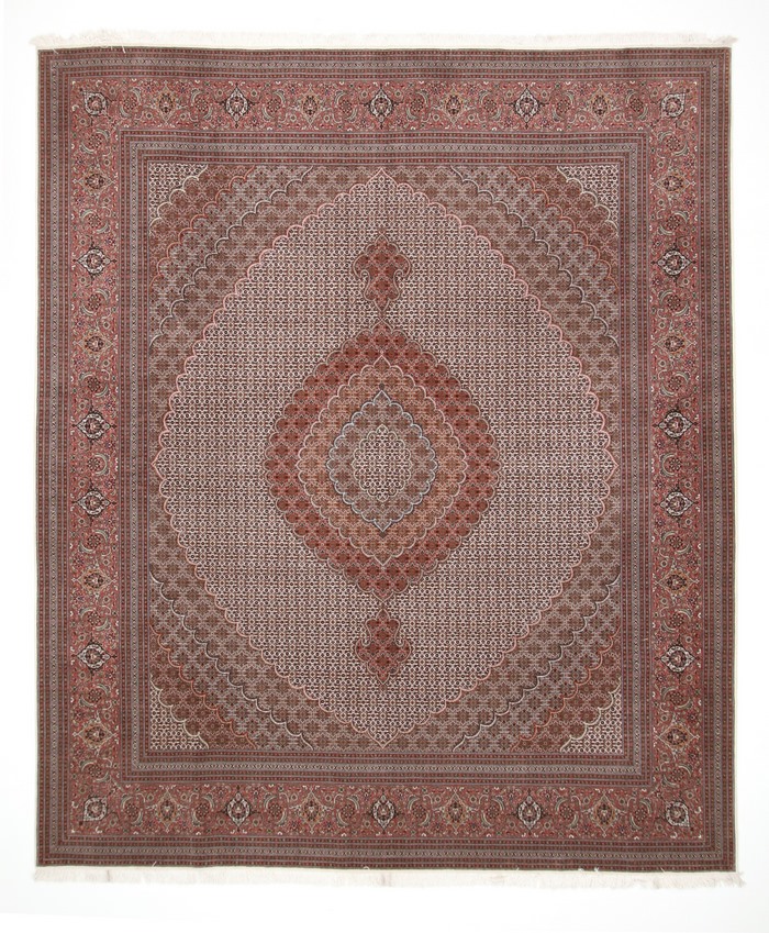 Persian Rug Tabriz Mahi 50Raj 362x304 362x304, Persian Rug Knotted by hand
