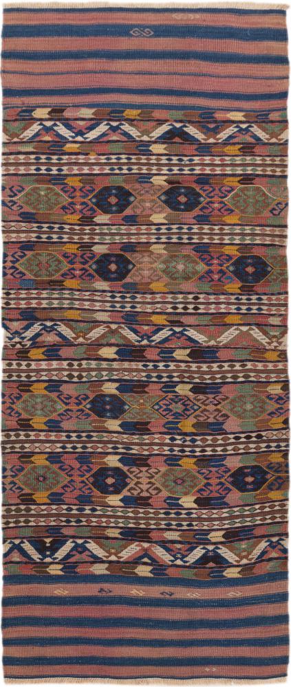 Persisk tæppe Kelim Fars Mafresh Gamle 197x83 197x83, Persisk tæppe Håndvævet