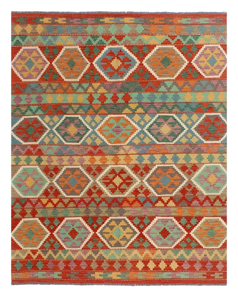 Afghan rug Kilim Afghan 8'0"x5'9" 8'0"x5'9", Persian Rug Woven by hand
