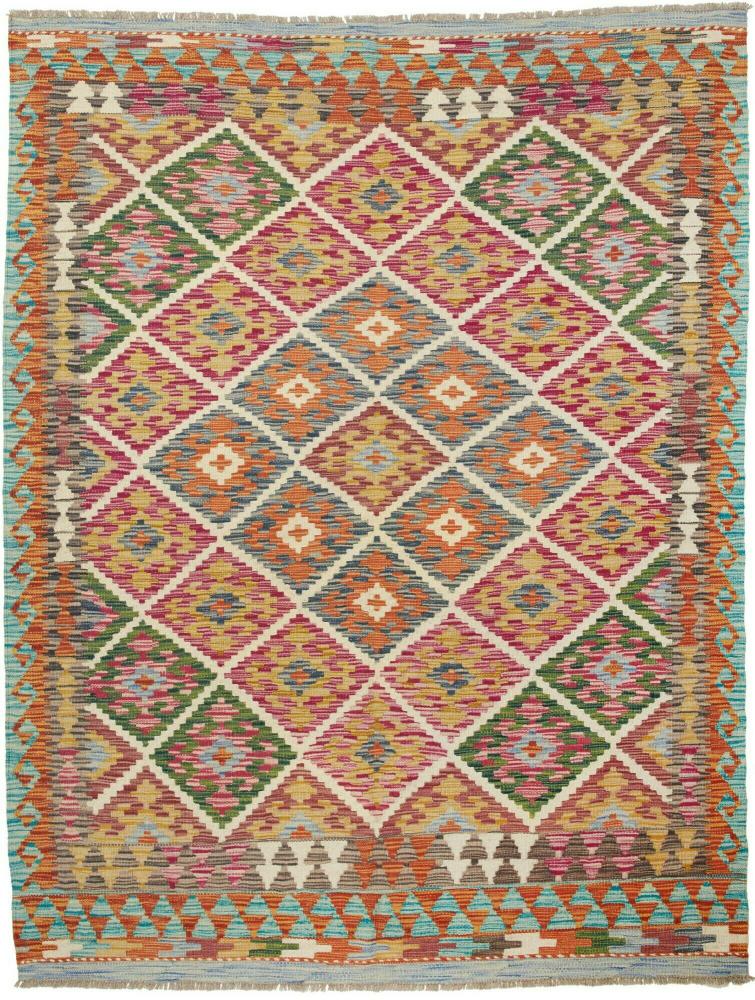 Afgán szőnyeg Kilim Afgán 194x149 194x149, Perzsa szőnyeg szőttesek