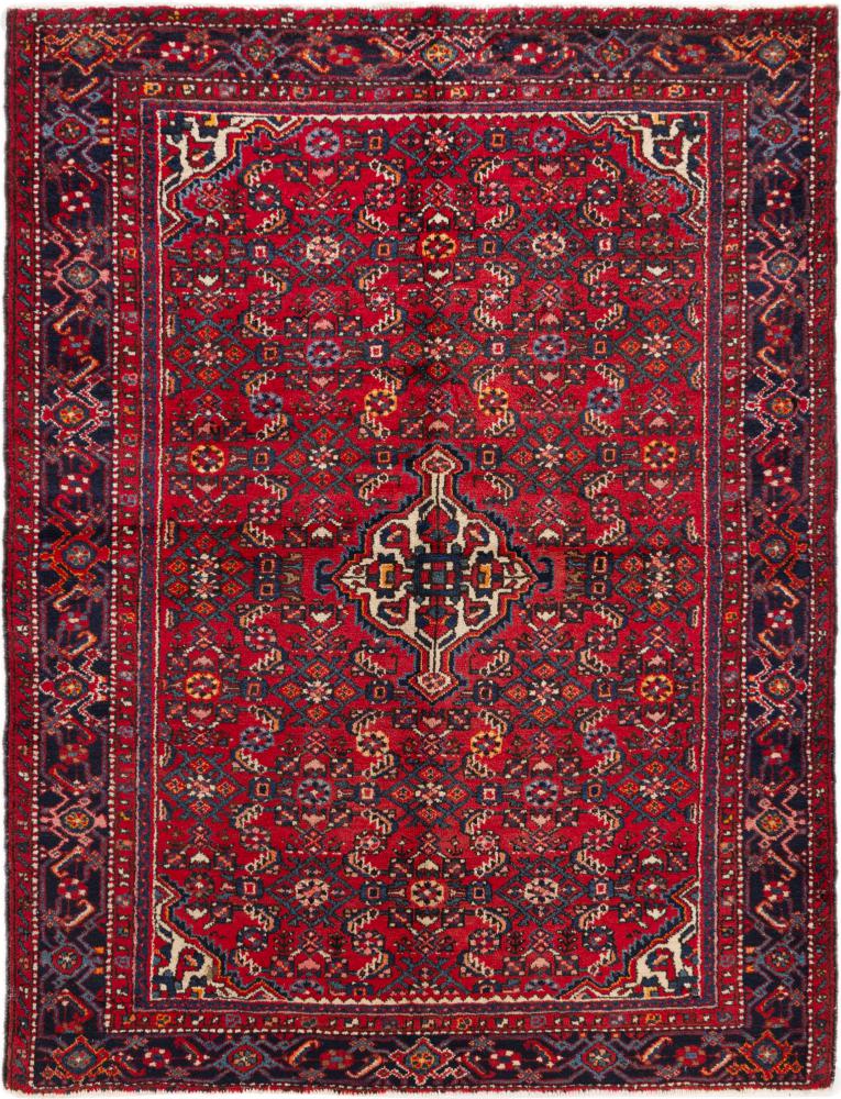 Persian Rug Hosseinabad 200x150 200x150, Persian Rug Knotted by hand