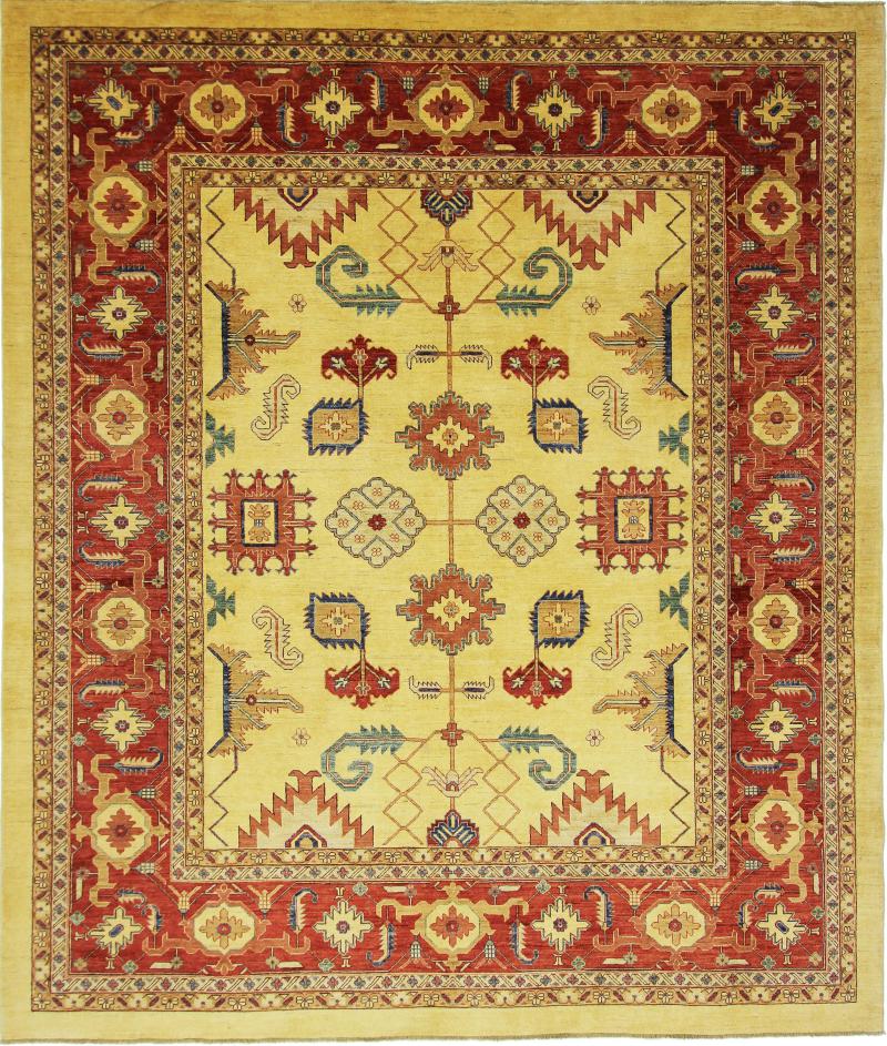 Tapis afghan Arijana Klassik 303x255 303x255, Tapis persan Noué à la main