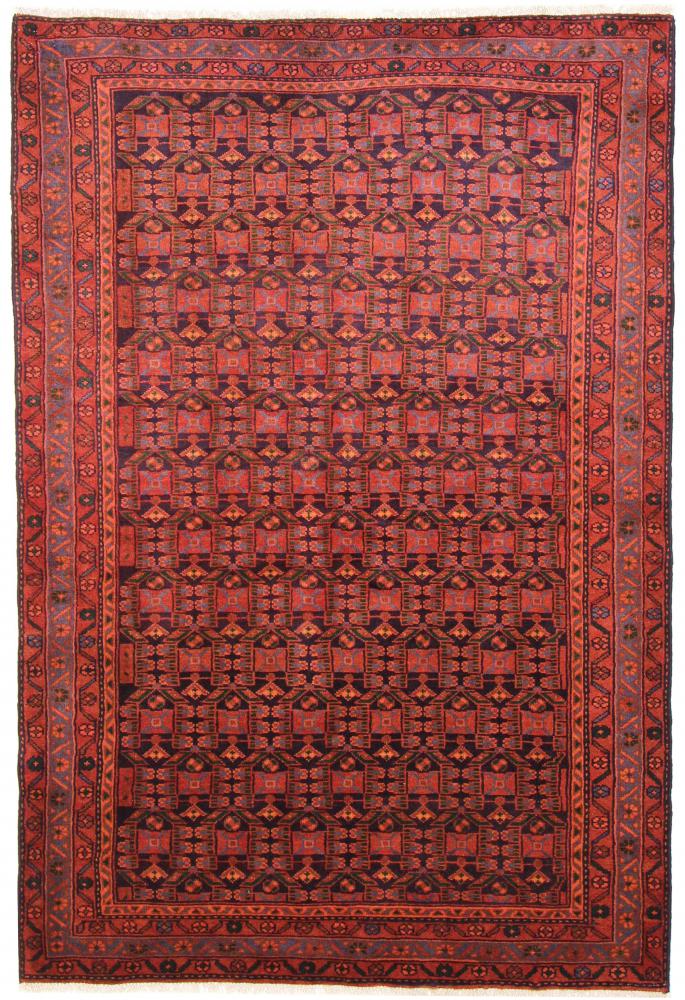 Tapete persa Kordi 204x138 204x138, Tapete persa Atado à mão