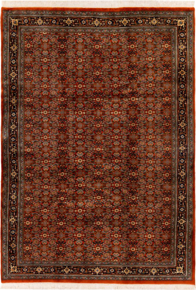 Ινδικό χαλί Indo Bidjar 356x247 356x247, Περσικό χαλί Οι κόμποι έγιναν με το χέρι