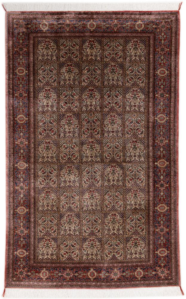 Tapis persan Ghom 204x130 204x130, Tapis persan Noué à la main
