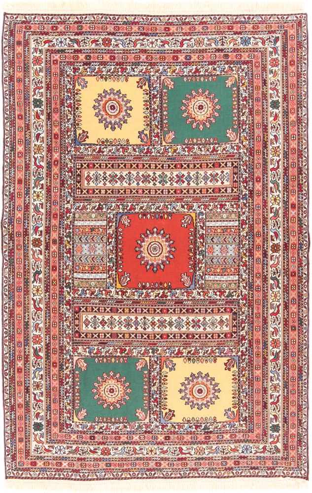 Tapete persa Kilim Soozani 153x101 153x101, Tapete persa Tecido à mão