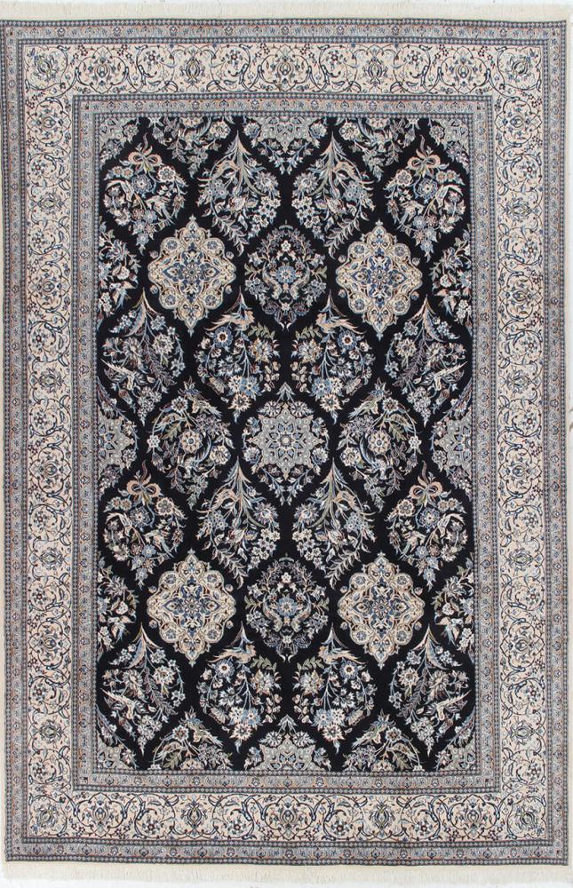 Persian rug Nain 9La 12'1"x8'2" 12'1"x8'2", Persian rug Hand-knotted