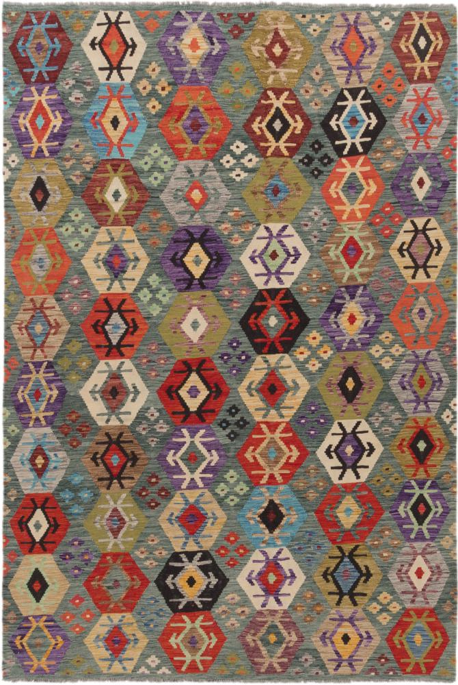 Tapete afegão Kilim Afegão Heritage 303x198 303x198, Tapete persa Tecido à mão