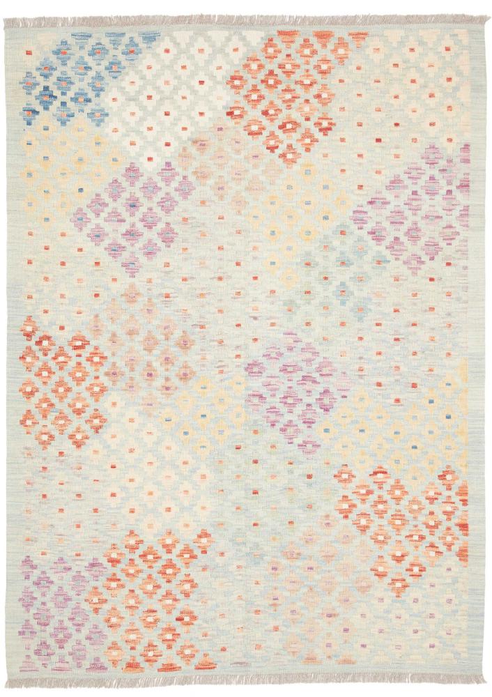 Tapis afghan Kilim Afghan 174x128 174x128, Tapis persan Tissé à la main