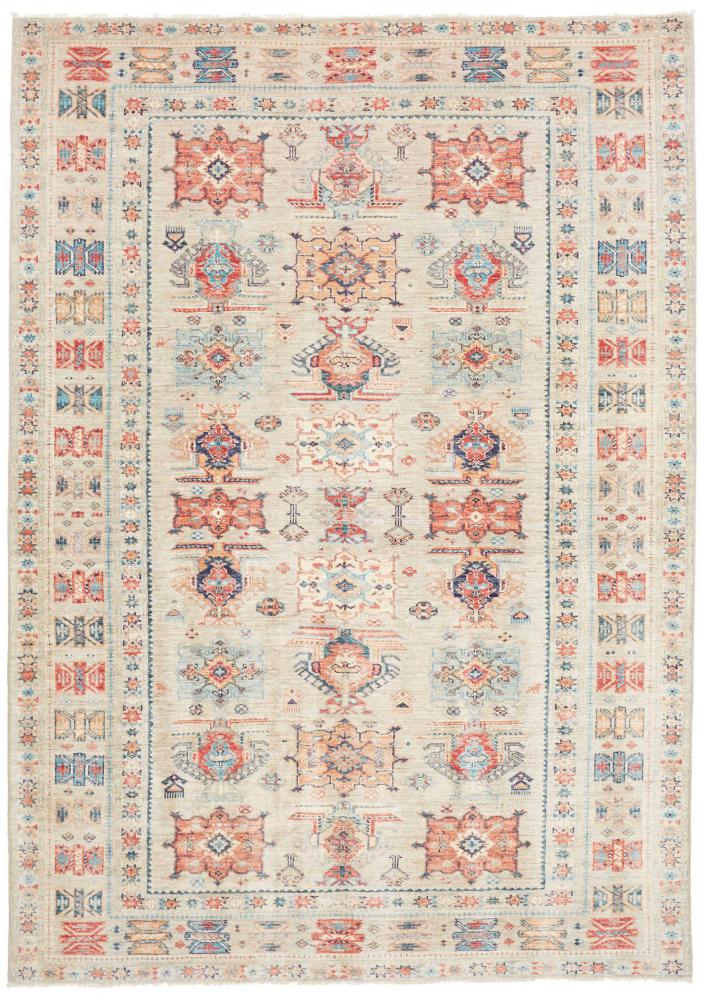 Pakistansk teppe Super Kazak 246x172 246x172, Persisk teppe Håndknyttet