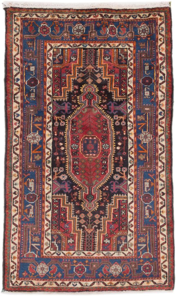 Persian Rug Hamadan 146x91 146x91, Persian Rug Knotted by hand