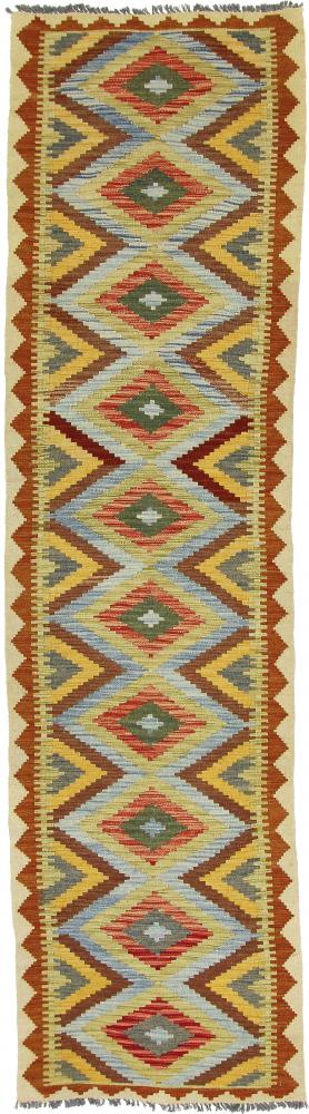 Tapete afegão Kilim Afegão 297x81 297x81, Tapete persa Tecido à mão