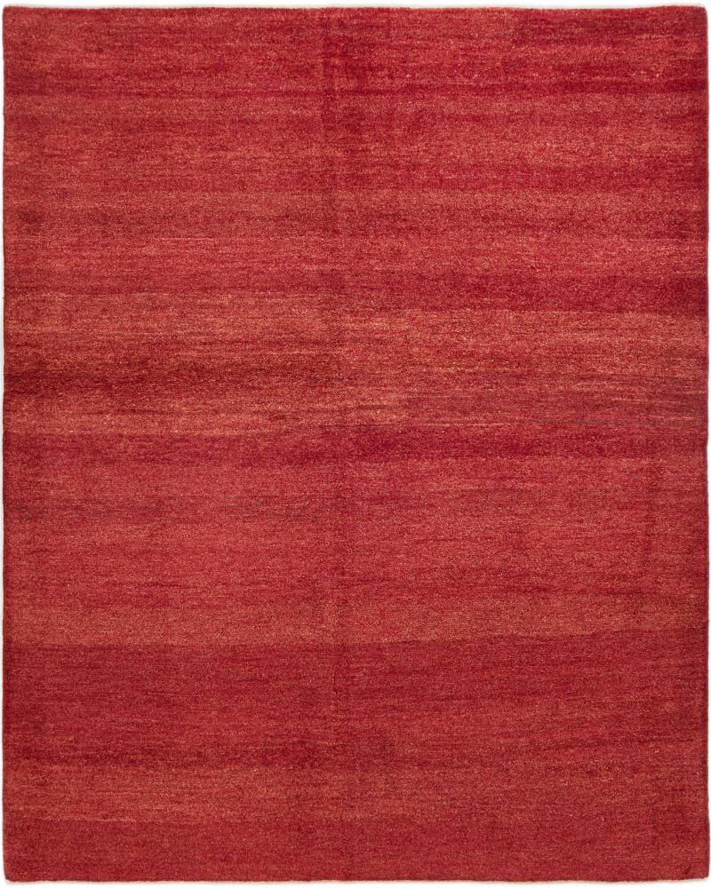 Persian Rug Persian Gabbeh 6'5"x5'2" 6'5"x5'2", Persian Rug Knotted by hand