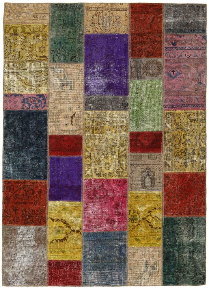 Perzsa szőnyeg Patchwork 236x172 236x172, Perzsa szőnyeg Kézzel csomózva