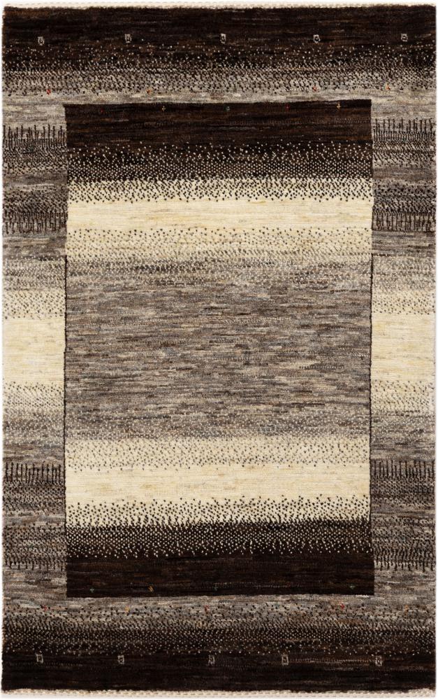 Tapis persan Persan Gabbeh Loribaft Essence 126x81 126x81, Tapis persan Noué à la main