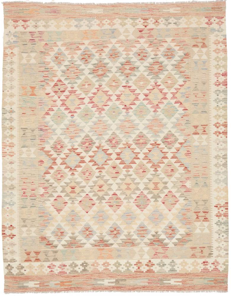 Tapis afghan Kilim Afghan 195x152 195x152, Tapis persan Tissé à la main