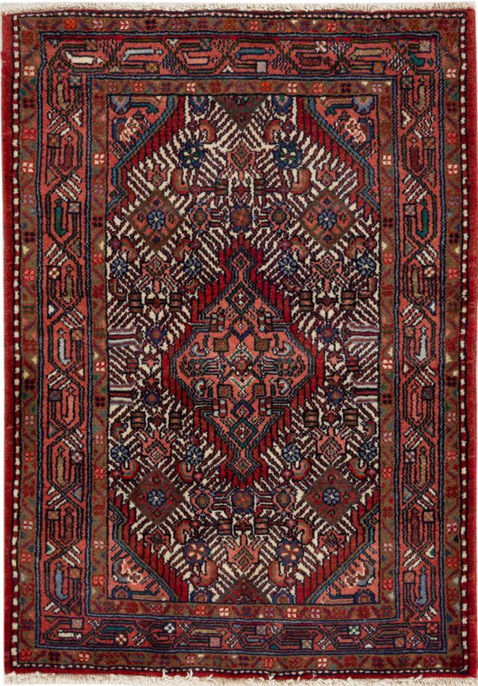 Περσικό χαλί Χαμαντάν Zageh 116x83 116x83, Περσικό χαλί Οι κόμποι έγιναν με το χέρι