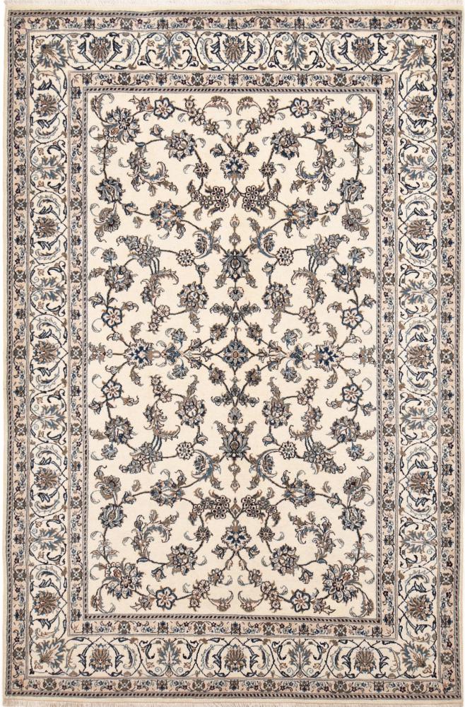 Tappeto persiano Nain 9'10"x6'6" 9'10"x6'6", Tappeto persiano Annodato a mano