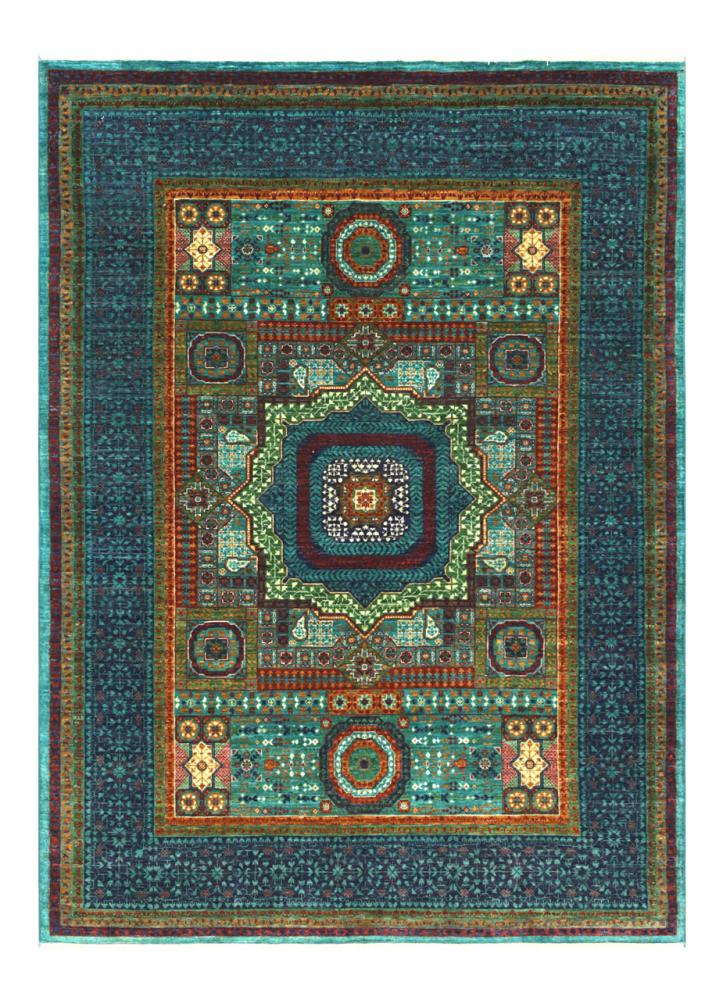 Afghan rug Mamluk 243x181 243x181, Persian Rug Knotted by hand