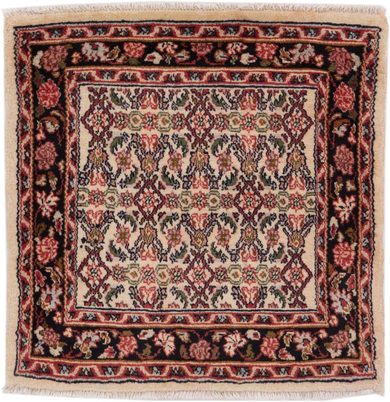Persian Rug Hamadan 74x74 74x74, Persian Rug Knotted by hand