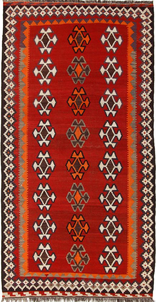 Tapete persa Kilim Fars Ghashghai 284x149 284x149, Tapete persa Tecido à mão