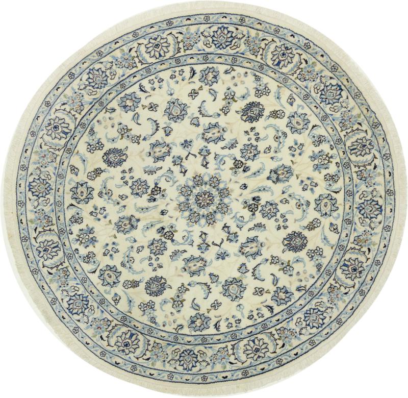 Tapete persa Naim 9La 147x146 147x146, Tapete persa Atado à mão