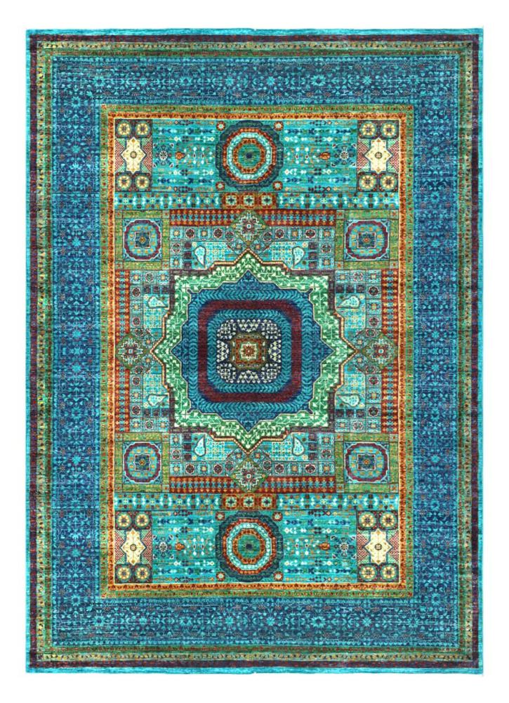 Afghan rug Mamluk 243x176 243x176, Persian Rug Knotted by hand