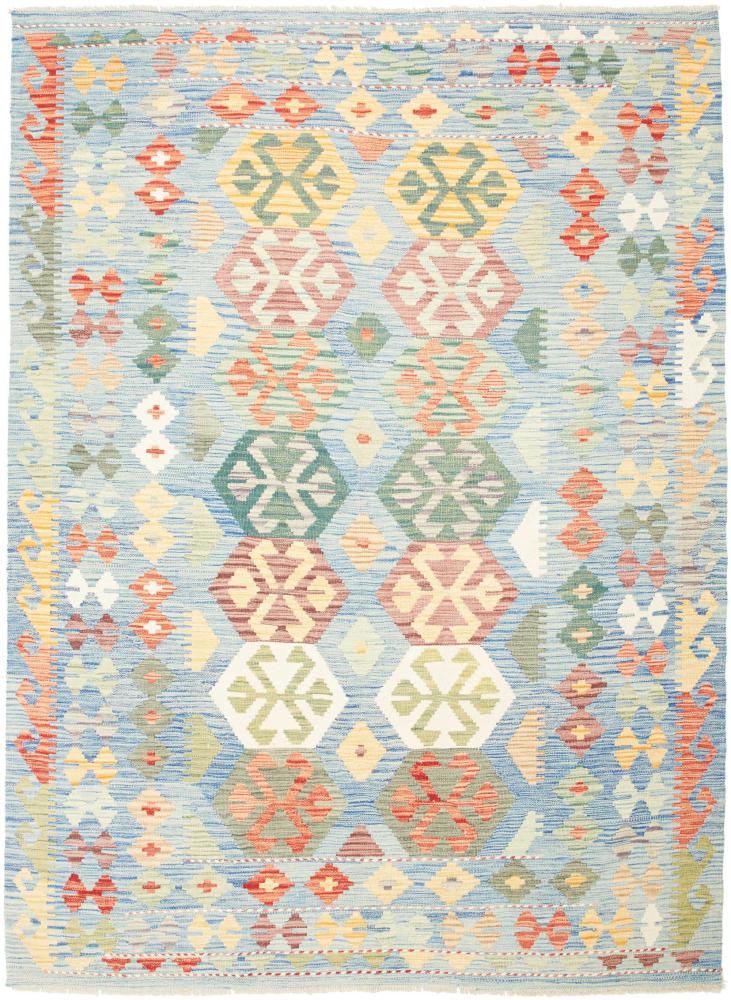 Afghanischer Teppich Kelim  Afghan 232x174 232x174, Perserteppich Handgewebt