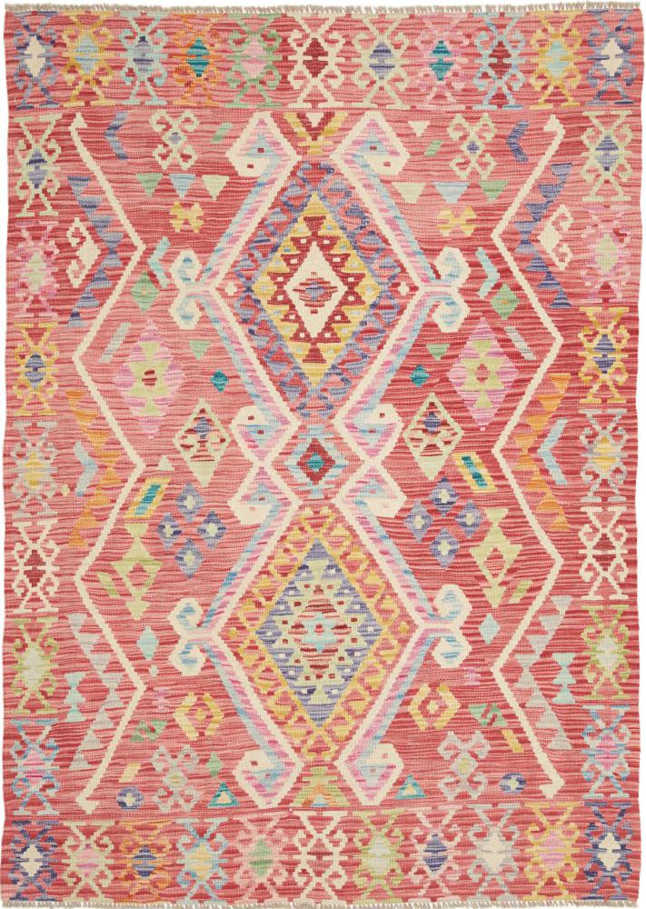 Afgański dywan Kilim Afghan 185x132 185x132, Dywan perski Ręcznie tkany