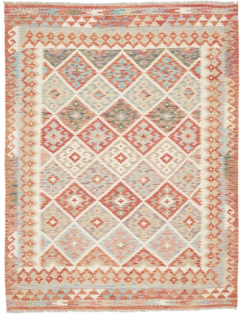 Afghan rug Kilim Afghan 6'6"x4'11" 6'6"x4'11", Persian Rug Woven by hand