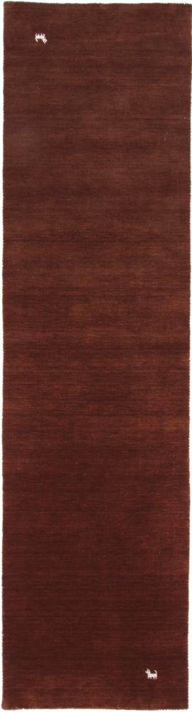 Indo rug Loom Gabbeh Brown 245x77 245x77, Persian Rug Loom knotted