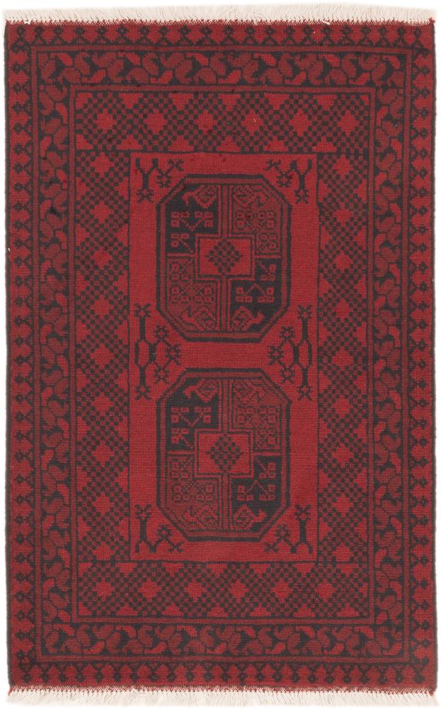 Afghaans tapijt Afghan Akhche 123x76 123x76, Perzisch tapijt Handgeknoopte