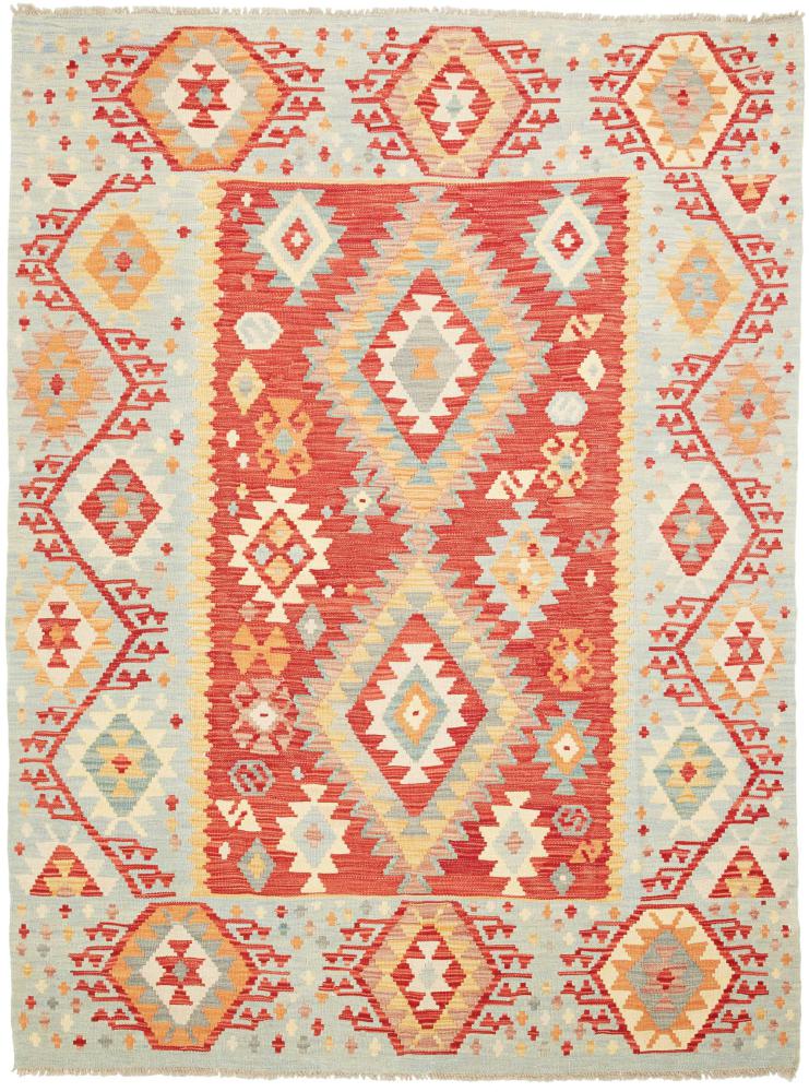 Afghanischer Teppich Kelim Afghan 203x152 203x152, Perserteppich Handgewebt