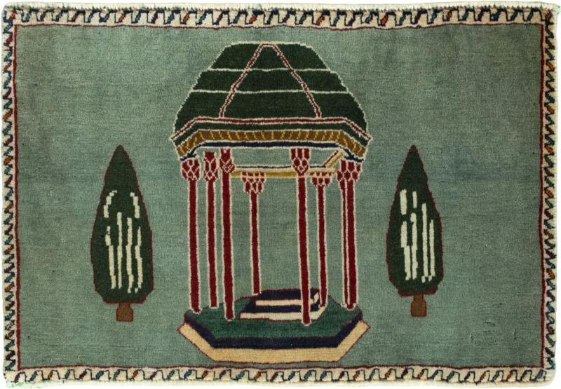 Persian Rug Shiraz 51x79 51x79, Persian Rug Knotted by hand