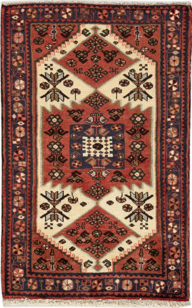 Persisk teppe Khamseh 122x79 122x79, Persisk teppe Knyttet for hånd