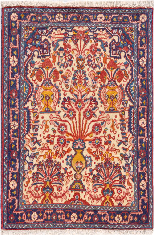 Perzisch tapijt Jozan 98x67 98x67, Perzisch tapijt Handgeknoopte