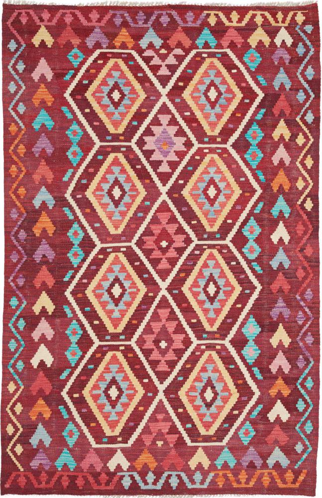 Afghansk matta Kilim Afghan 188x122 188x122, Persisk matta Handvävd