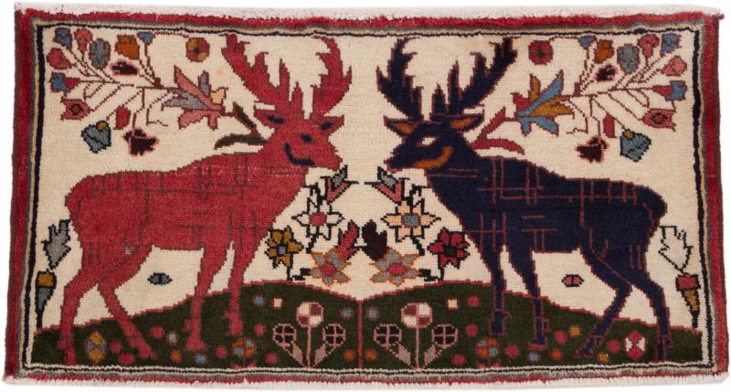 Persian Rug Hamadan 49x96 49x96, Persian Rug Knotted by hand