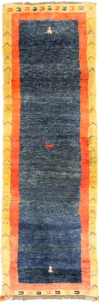 Persian Rug Persian Gabbeh Yalameh 296x97 296x97, Persian Rug Knotted by hand