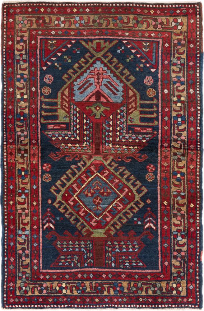 Persian rug Heriz Antique 139x94 139x94, Persian rug Hand-knotted