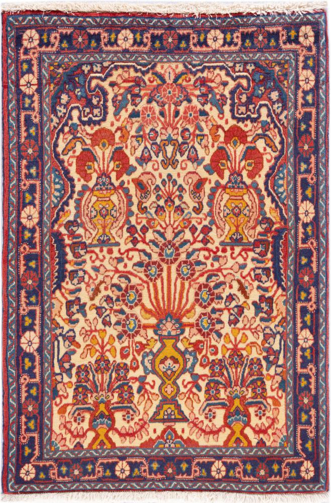 Persisk tæppe Jozan 98x67 98x67, Persisk tæppe Knyttet i hånden